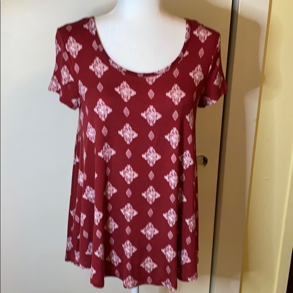 NWT. SWEET TEAS by Pink Rose Lattice Back Top - Picture 1 of 9